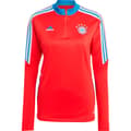 Miniatyrbillede 3 af 6: Adidas Kvinde Jakke Rejser Fc Bayern Munich 22/23 Rød S