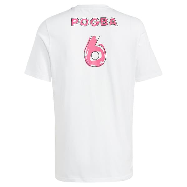 Adidas Kortärmad T-shirt Pogba Vit S Man