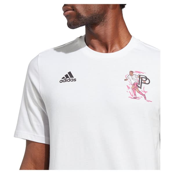Adidas Kortärmad T-shirt Pogba Vit S Man