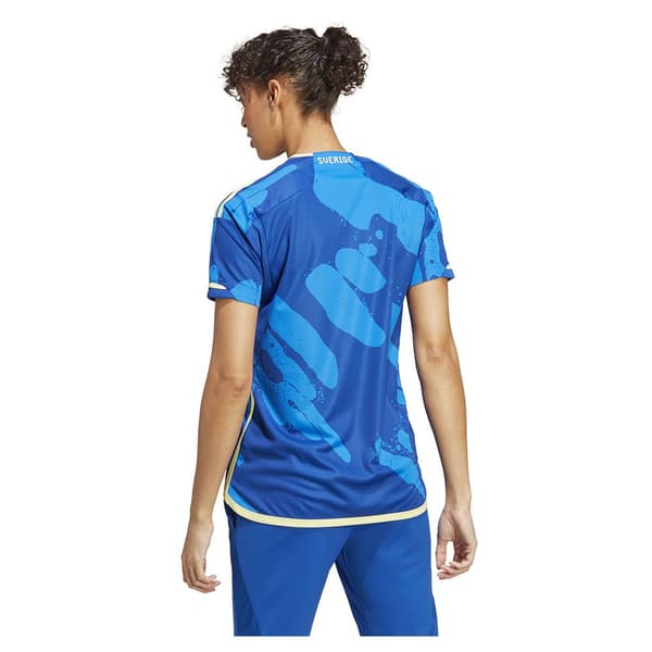 Adidas Ruotsi Naisen Lyhythihainen T-paita Away 22/23 Sininen S