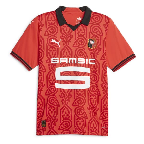 Puma Kortærmet T-shirt Stade Rennais 22/23 Orange XL