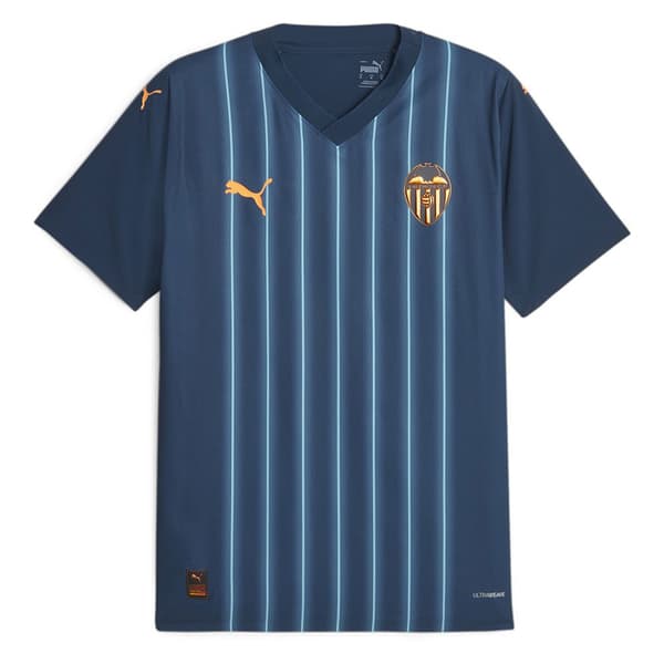 Puma Away Kortärmad T-shirt Valencia Cf Away Prom Blå S