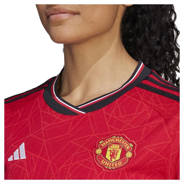 Adidas Naisen Lyhythihainen T-paita Etusivu Manchester United Fc 23/24 Punainen S