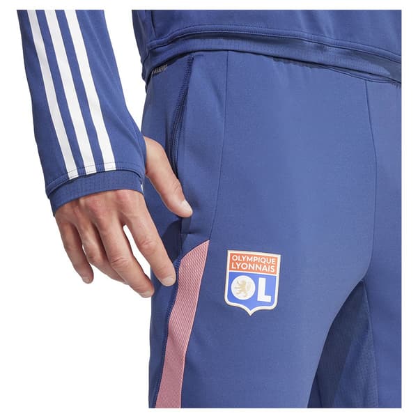 Adidas Byxträning Olympique Lyon 23/24 Blå S