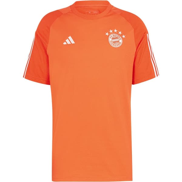 Adidas Kortärmad T-shirt Bayern Munich Cotton 23/24 Orange L
