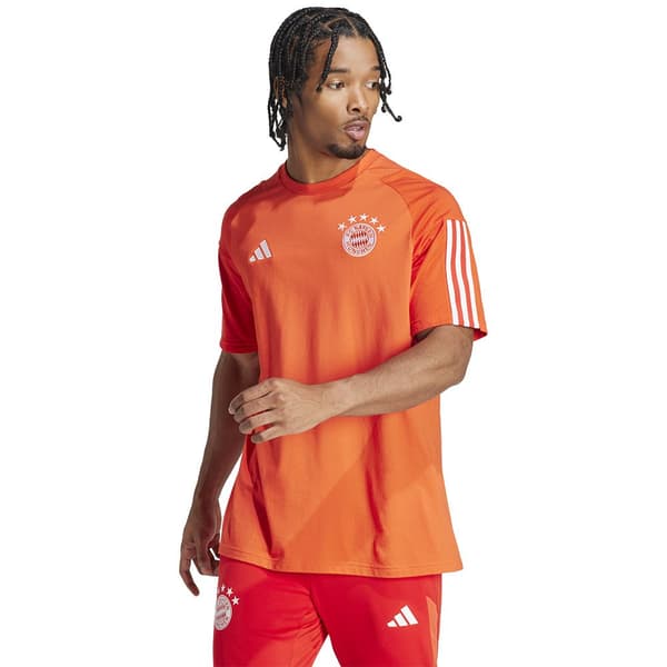 Adidas Kortärmad T-shirt Bayern Munich Cotton 23/24 Orange L