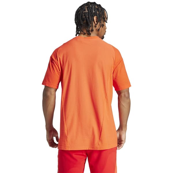 Adidas Kortärmad T-shirt Bayern Munich Cotton 23/24 Orange L