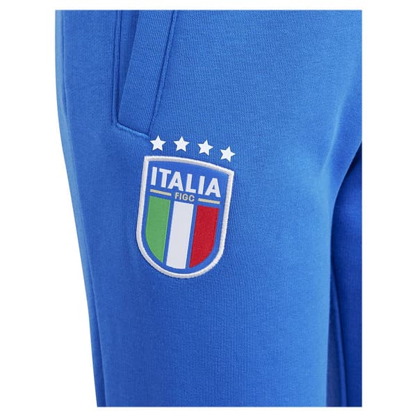 Adidas Träningsbyxor För Barn Italy 23/24 Blå 11-12 Years