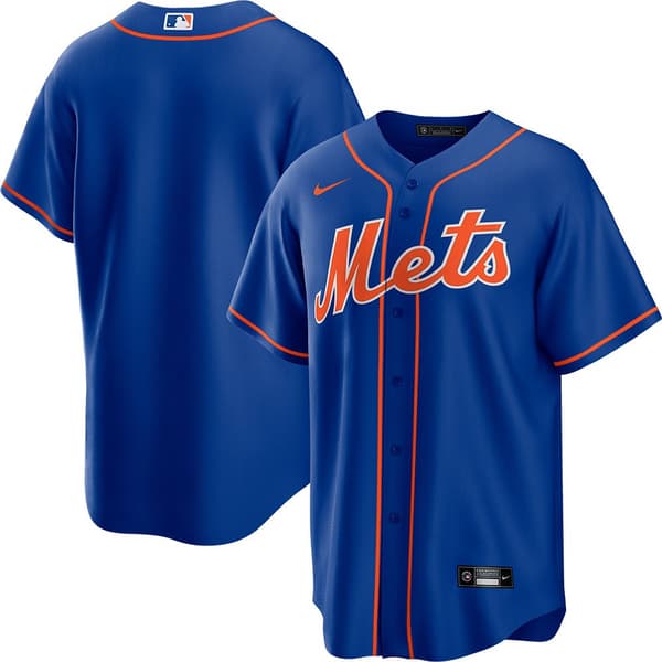 Nike Hjem New York Mets Replica Alternate 22/23 Blå S