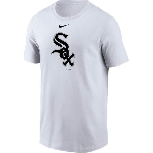Nike Kortærmet T-shirt Mlb Chicago White Sox Large Logo Hvid M