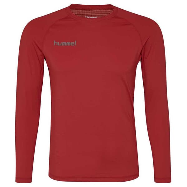 Hummel Langærmet T-shirt Firsperformance Rød L Mand
