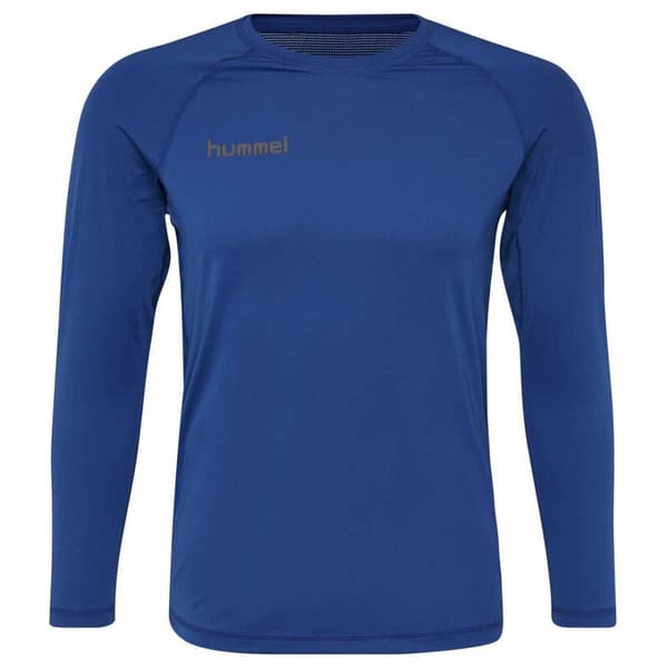 Hummel Langærmet T-shirt Firsperformance Blå L Mand