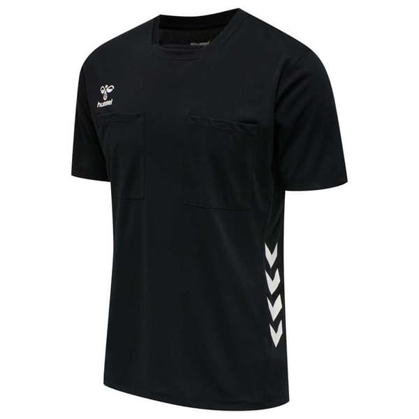 Hummel Kortærmet T-shirt Referee Chevron Sort XL Mand