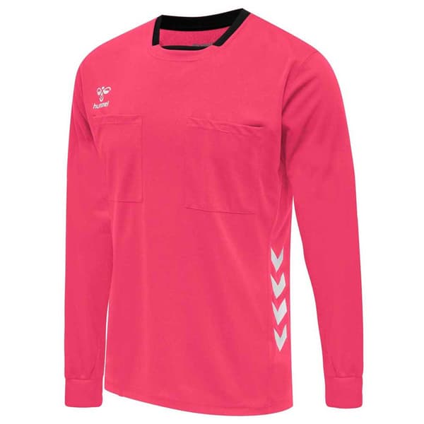Hummel Langærmet T-shirt Referee Chevron Rosa M Mand