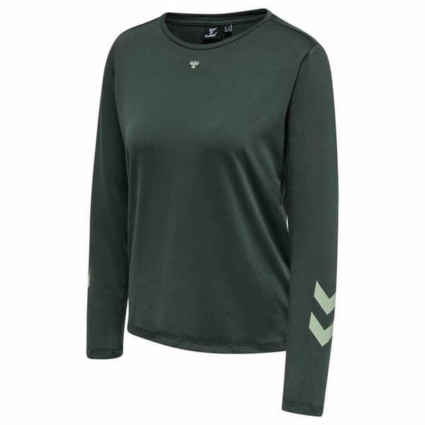 Hummel Pitkähihainen T-paita Taylor Vihreä XS Nainen