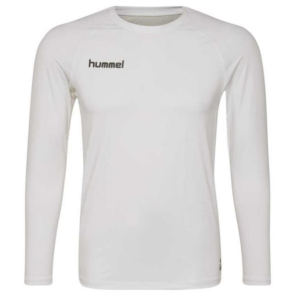 Hummel Langærmet T-shirt Firsperformance Hvid S Mand