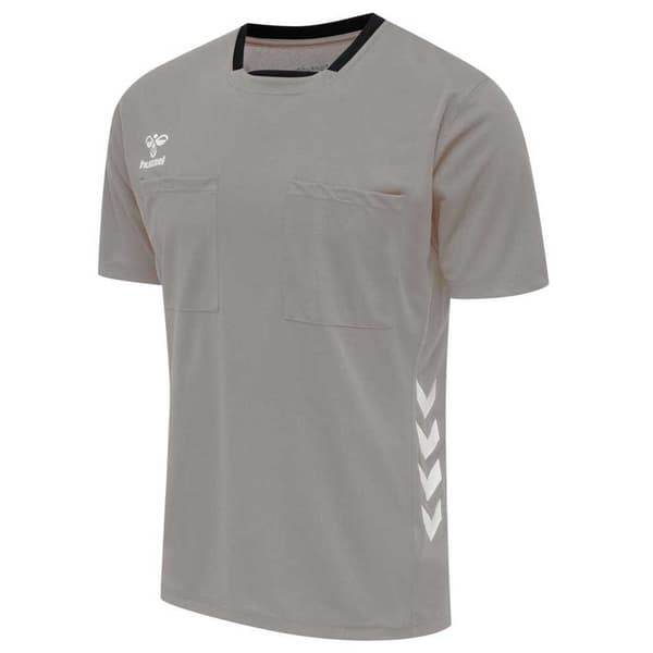 Hummel Kortærmet T-shirt Referee Chevron Grå 2XL Mand