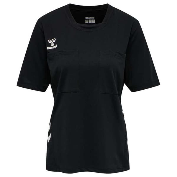 Hummel Lyhythihainen T-paita Referee Chevron Musta M Nainen