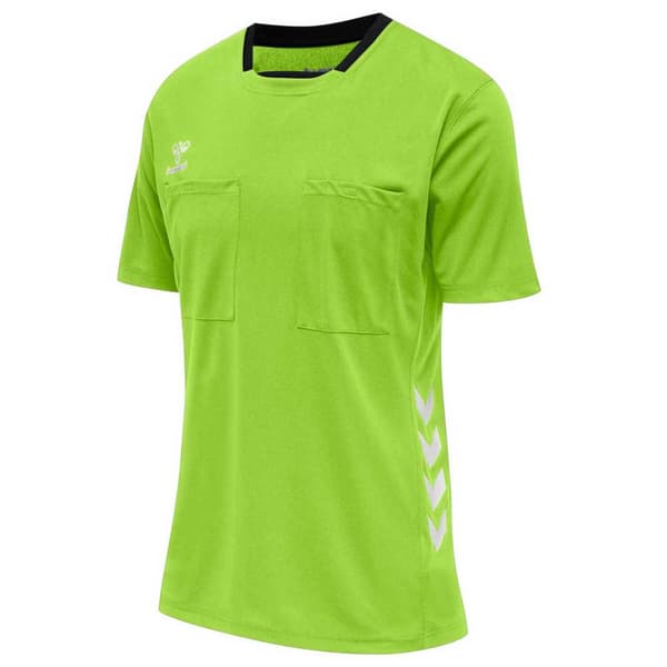 Hummel Kortärmad T-shirt Referee Chevron Gul XS Kvinna