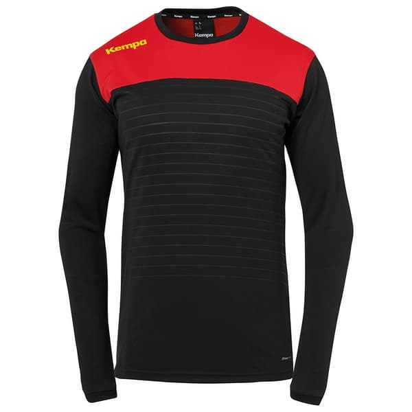 Kempa Langærmet T-shirt Emotion 2.0 Sort XL Mand