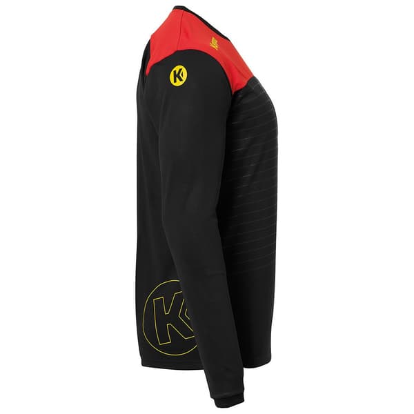 Kempa Pitkähihainen T-paita Emotion 2.0 Musta 2XL Mies