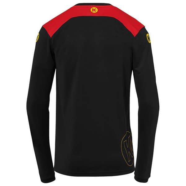 Kempa Pitkähihainen T-paita Emotion 2.0 Musta 2XL Mies