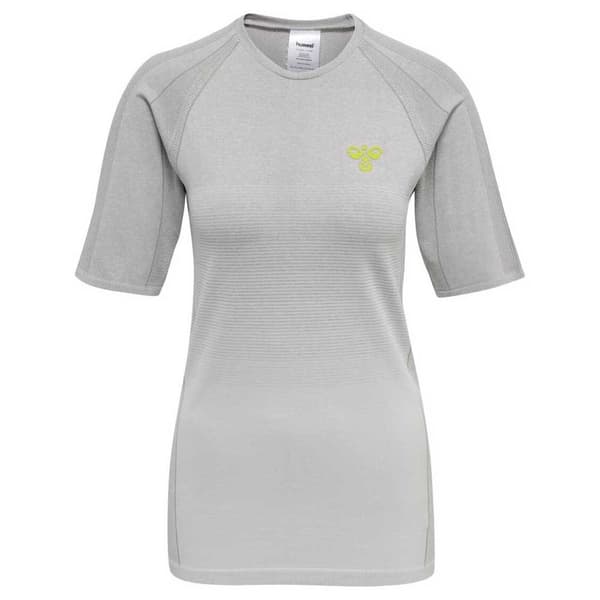 Hummel Kortärmad T-shirt Seamless Training Grå 2XL Kvinna