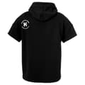 Miniatyrbillede 2 af 3: Kempa Kortærmet T-shirt Black & White Hooded Sort XL Kvinde