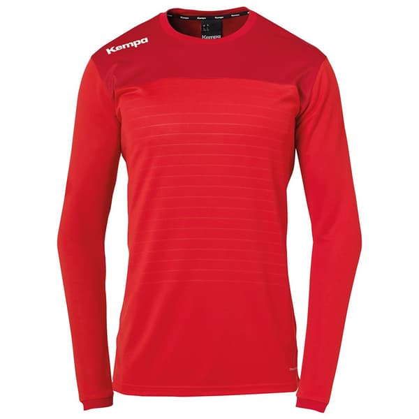 Kempa Langærmet T-shirt Emotion 2.0 Rød 2XL Mand