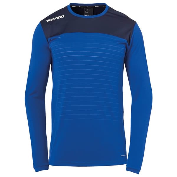 Kempa Langærmet T-shirt Emotion 2.0 Blå 3XL Mand