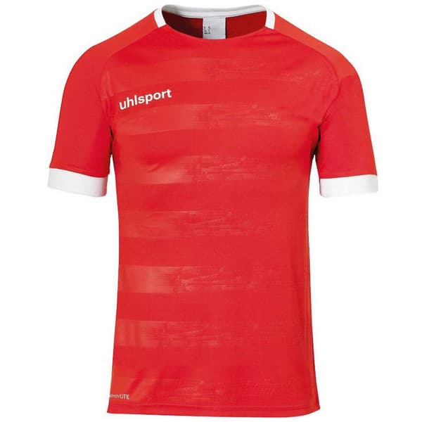 Uhlsport Kortærmet T-shirt Division Ii Rød S Mand