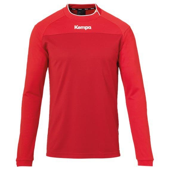 Kempa Langærmet T-shirt Prime Rød L Mand