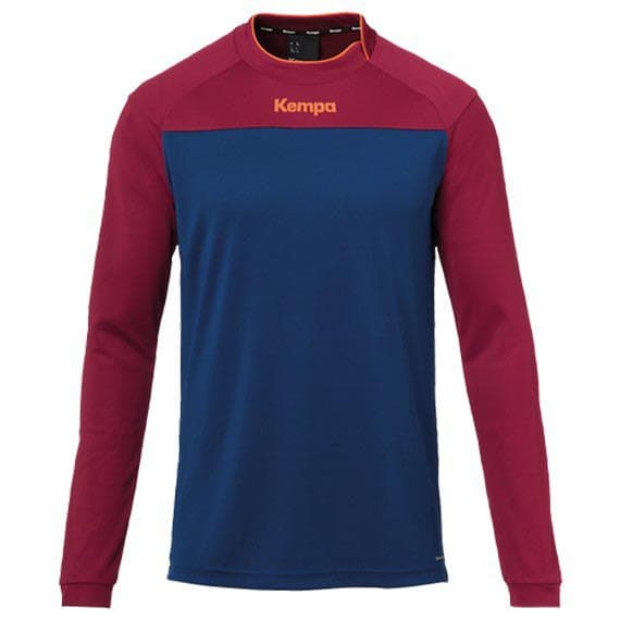 Kempa Langærmet T-shirt Prime Blå,Sort M Mand
