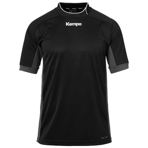 Kempa Kortærmet T-shirt Prime Sort XL Mand