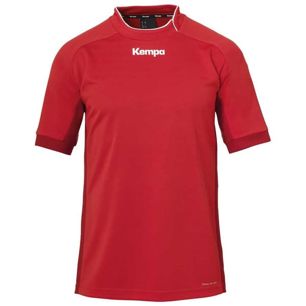 Kempa Kortærmet T-shirt Prime Rød 2XL Mand