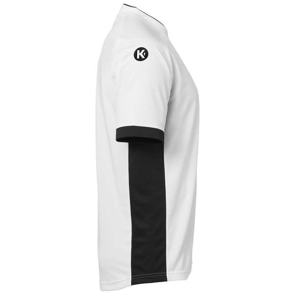 Kempa Kortærmet T-shirt Prime Hvid,Sort 2XL Mand