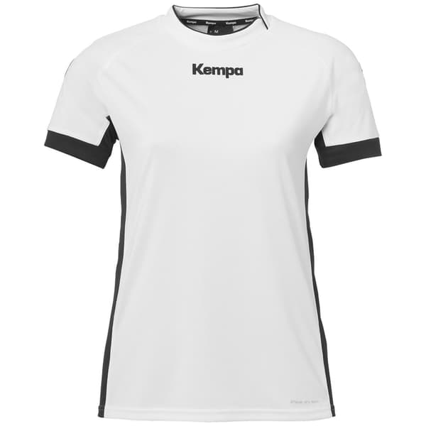 Kempa Kortærmet T-shirt Prime Hvid XS Kvinde