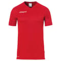 Miniatyrbillede 1 af 4: Uhlsport Kortærmet T-shirt Goal 25 Rød 128 cm Mand