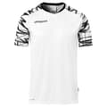 Miniatyrbillede 1 af 4: Uhlsport Kortærmet T-shirt Goal 25 Hvid 116 cm Mand