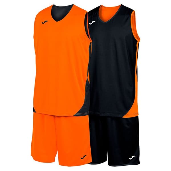 Joma Uppsättning Kansas Orange,Svart S Man
