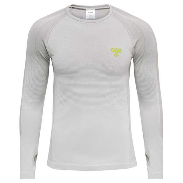 Hummel Långärmad T-shirt Seamless Training Grå 2XL Man