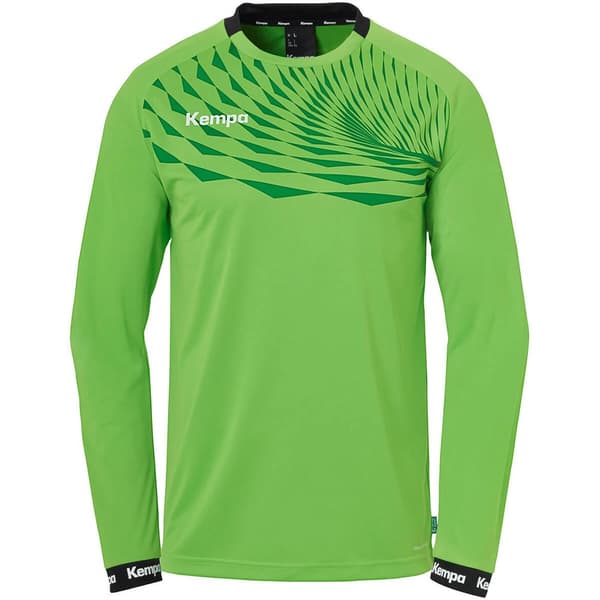 Kempa Langærmet T-shirt Wave 26 Grøn S Mand