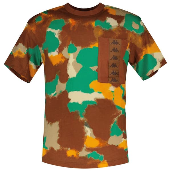 Kappa Kortärmad T-shirt Fapo Authentic Grönt,Brun XL Man