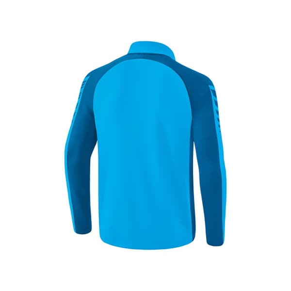 Erima Langærmet T-shirt Med Halv Lynlås Six Wings Training Blå 3XL Mand