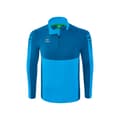 Miniatyrbillede 1 af 3: Erima Langærmet T-shirt Med Halv Lynlås Six Wings Training Blå 3XL Mand