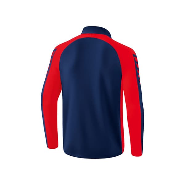 Erima Langærmet T-shirt Med Halv Lynlås Six Wings Training Rød 164 cm Dreng