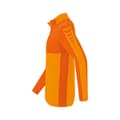 Miniatyrbillede 3 af 3: Erima Langærmet T-shirt Med Halv Lynlås Six Wings Training Orange S Mand
