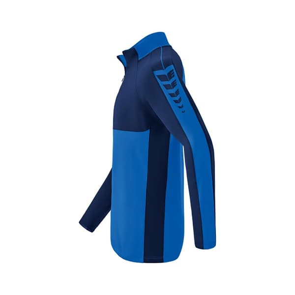 Erima Langærmet T-shirt Med Halv Lynlås Six Wings Training Blå 2XL Mand