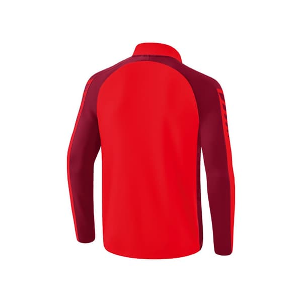 Erima Langærmet T-shirt Med Halv Lynlås Six Wings Training Rød L Mand