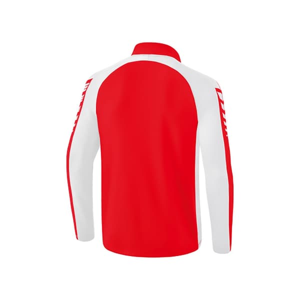 Erima Langærmet T-shirt Med Halv Lynlås Six Wings Training Rød 128 cm Dreng
